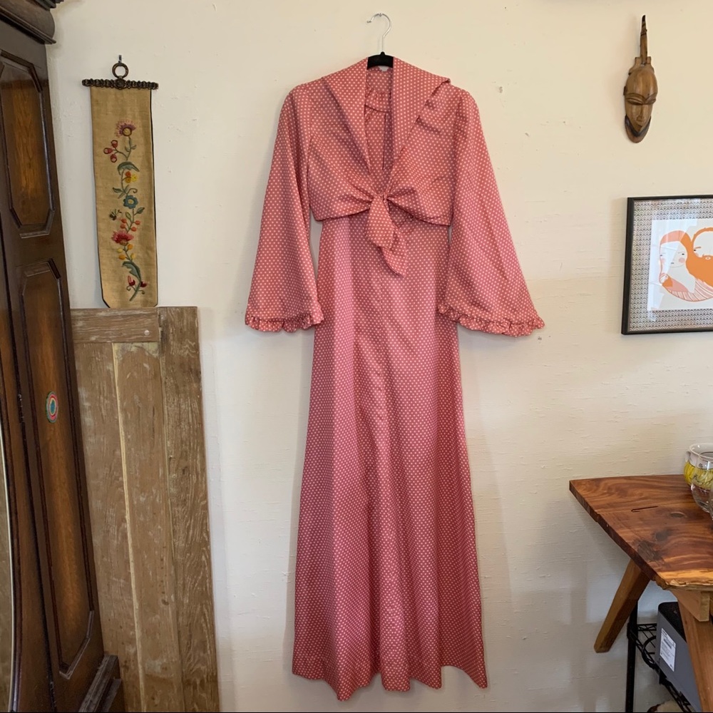 Vintage handmade dress & bolero set